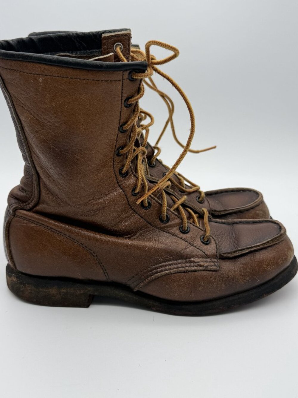 Red Wing Heritage Women's 6-Inch Classic Moc Boots Brown Size 6
